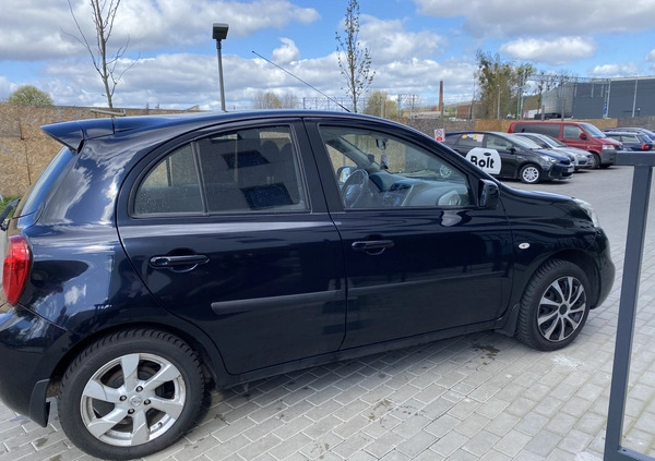 Nissan Micra cena 20500 przebieg: 74500, rok produkcji 2013 z Gdańsk małe 37